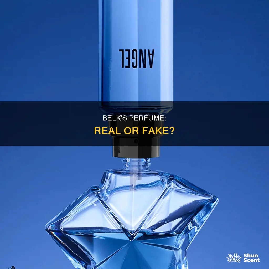 does belk sell fake perfume