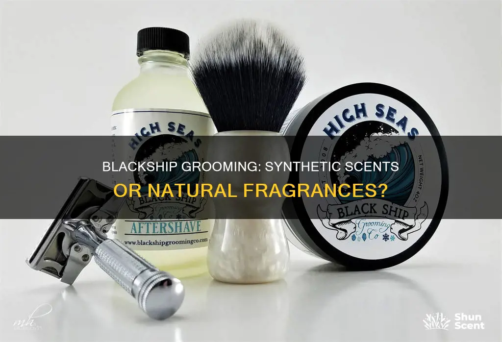 does blackship grooming use synthetic fragrances