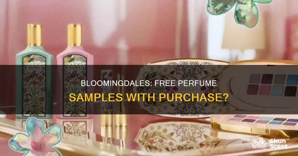 does bloomingdales give perfume samples