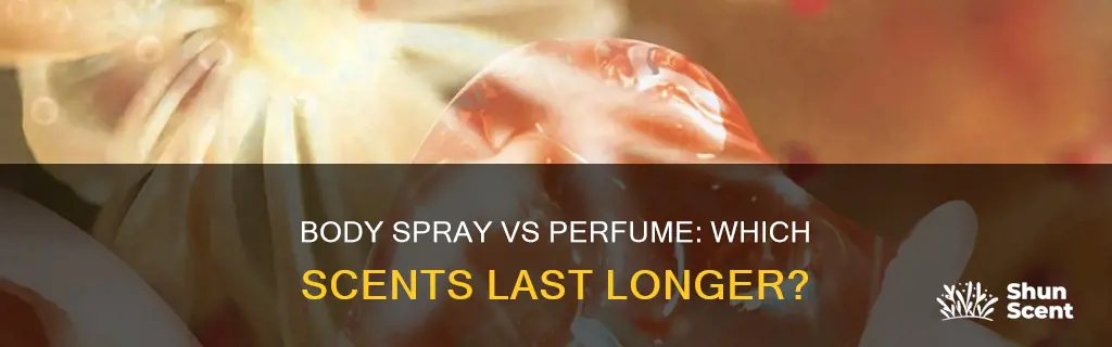 does body spray last longer than perfume