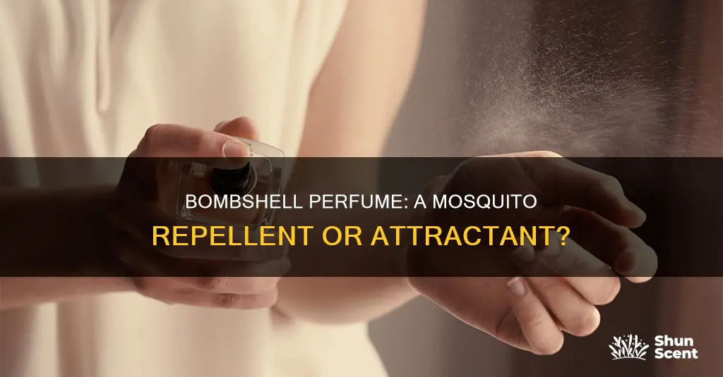 does bombshell perfume repel mosquitoes