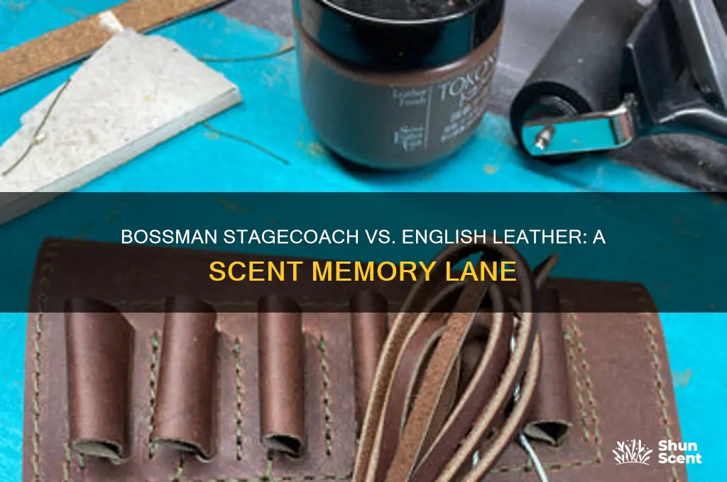 does bossman stagecoach scent remind you of english leather
