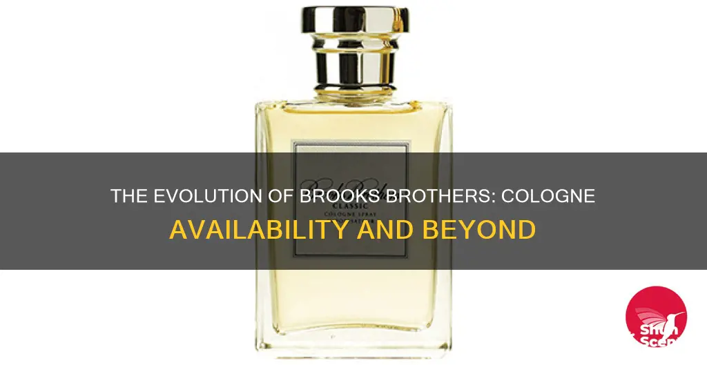 does brooks brothers still sell cologne