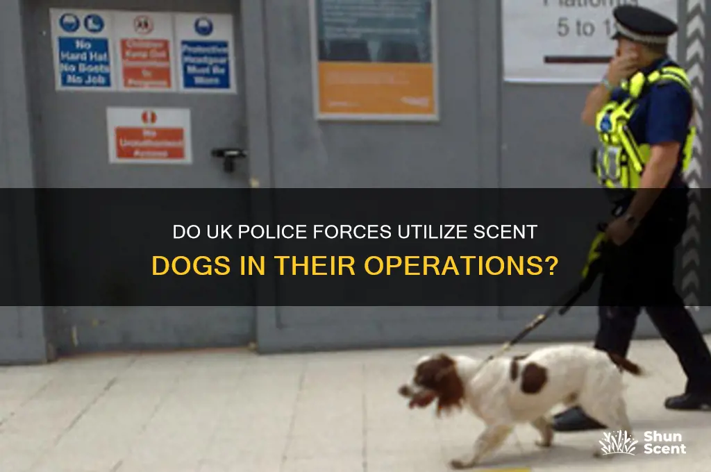 does brotain have scent dogs on police force
