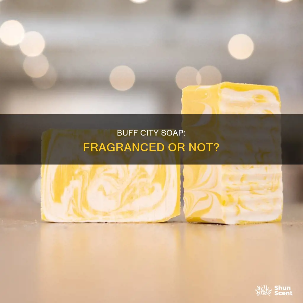 does buff city soap use fragrance