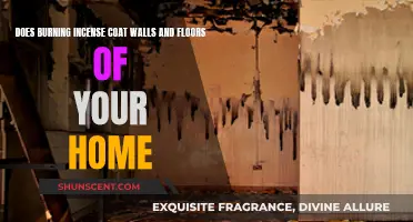 Incense Burning: Coating Your Home's Surfaces?