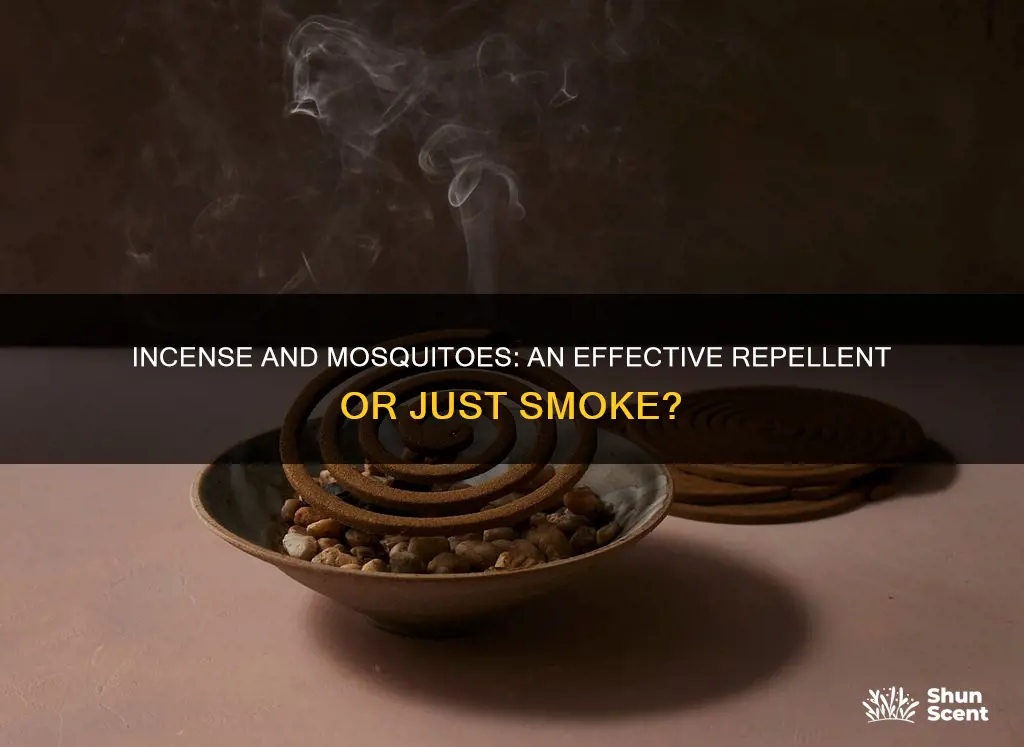 does burning incense get rid of mosquitoes