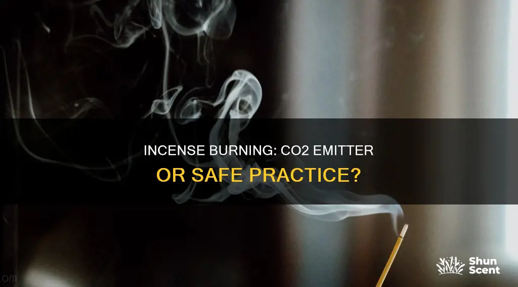 does burning incense put co2 in the air