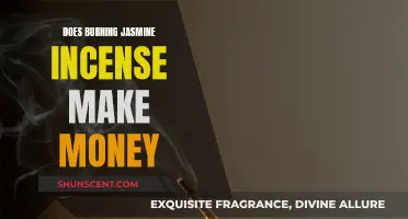 Burning Jasmine Incense for Wealth and Prosperity