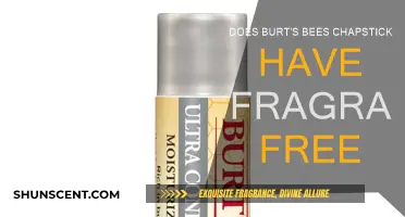 Burt's Bees Chapstick: Fragrance-Free Formula?