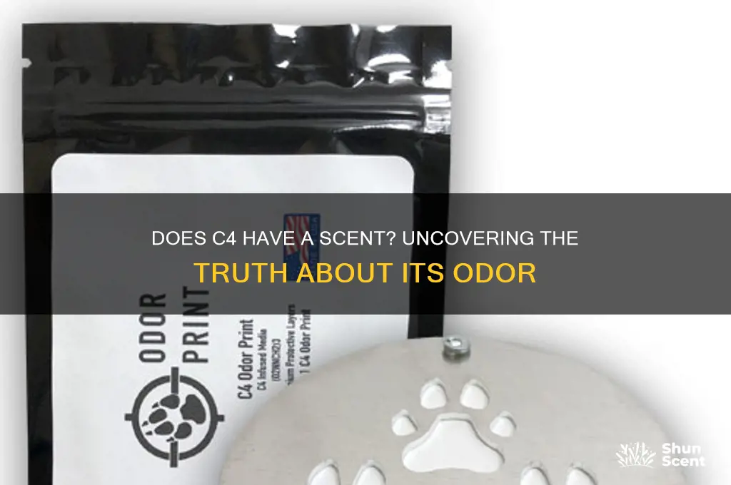 does c4 have a scent