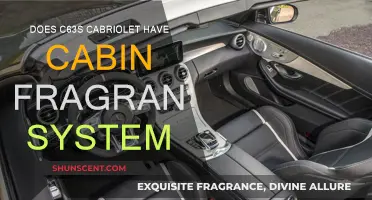 C63S Cabriolet: Cabin Fragrance System Standard?