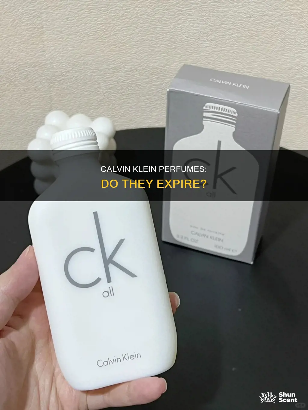 does calvin klein perfume expire