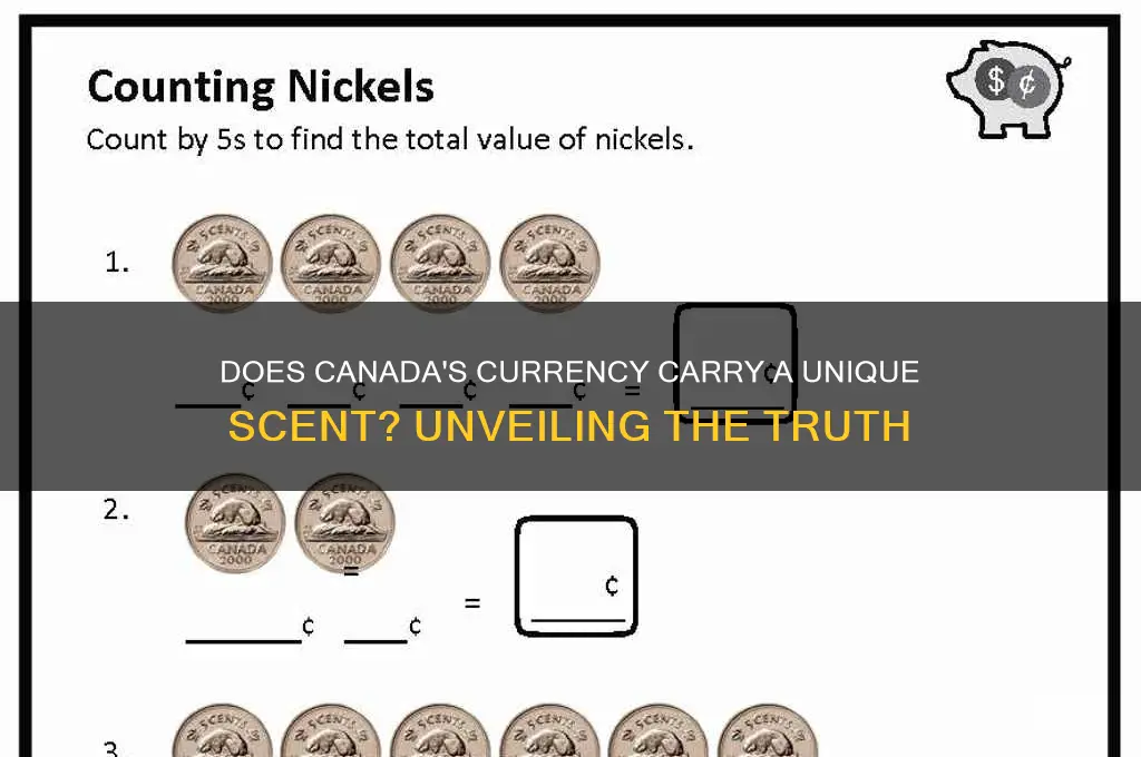 does canada have scented money
