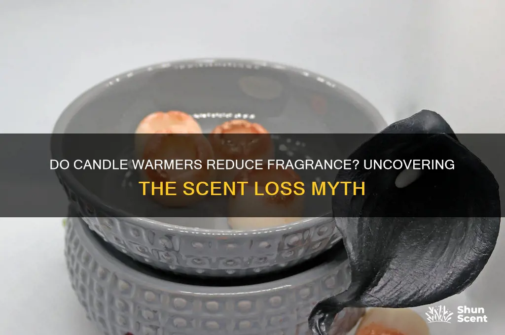 does candle warmer lose scent