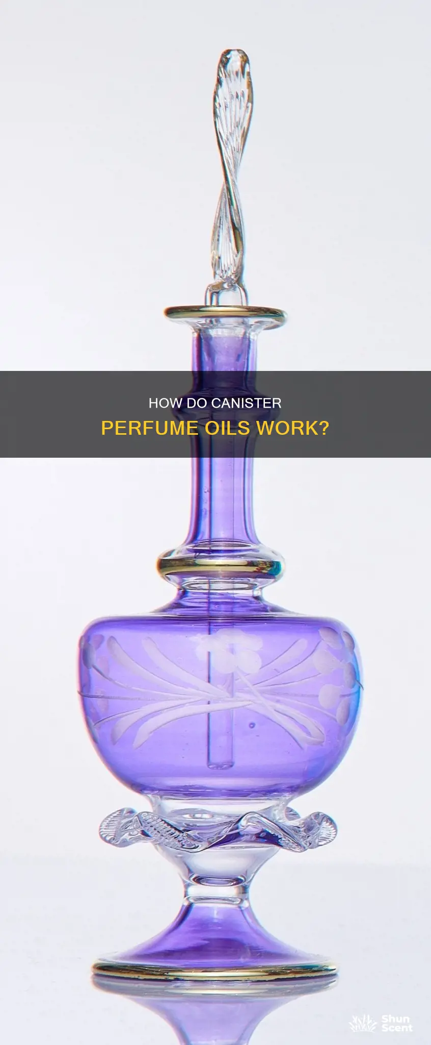 does cannister perfume oil fill its bottle