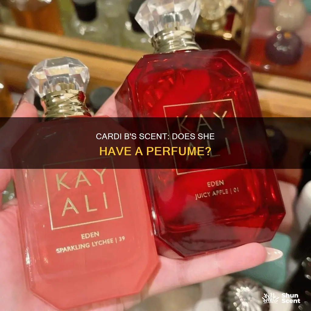does cardi b have a perfume