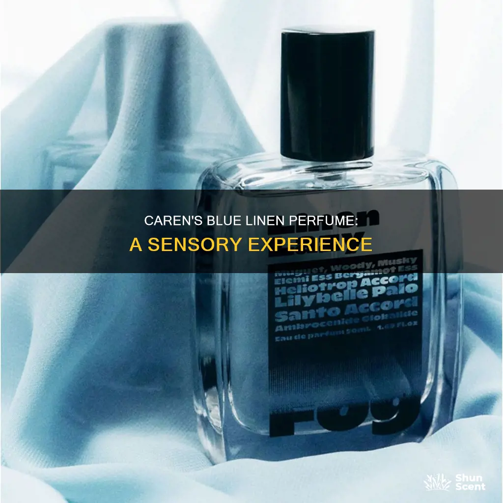 does caren carry blue linen perfume
