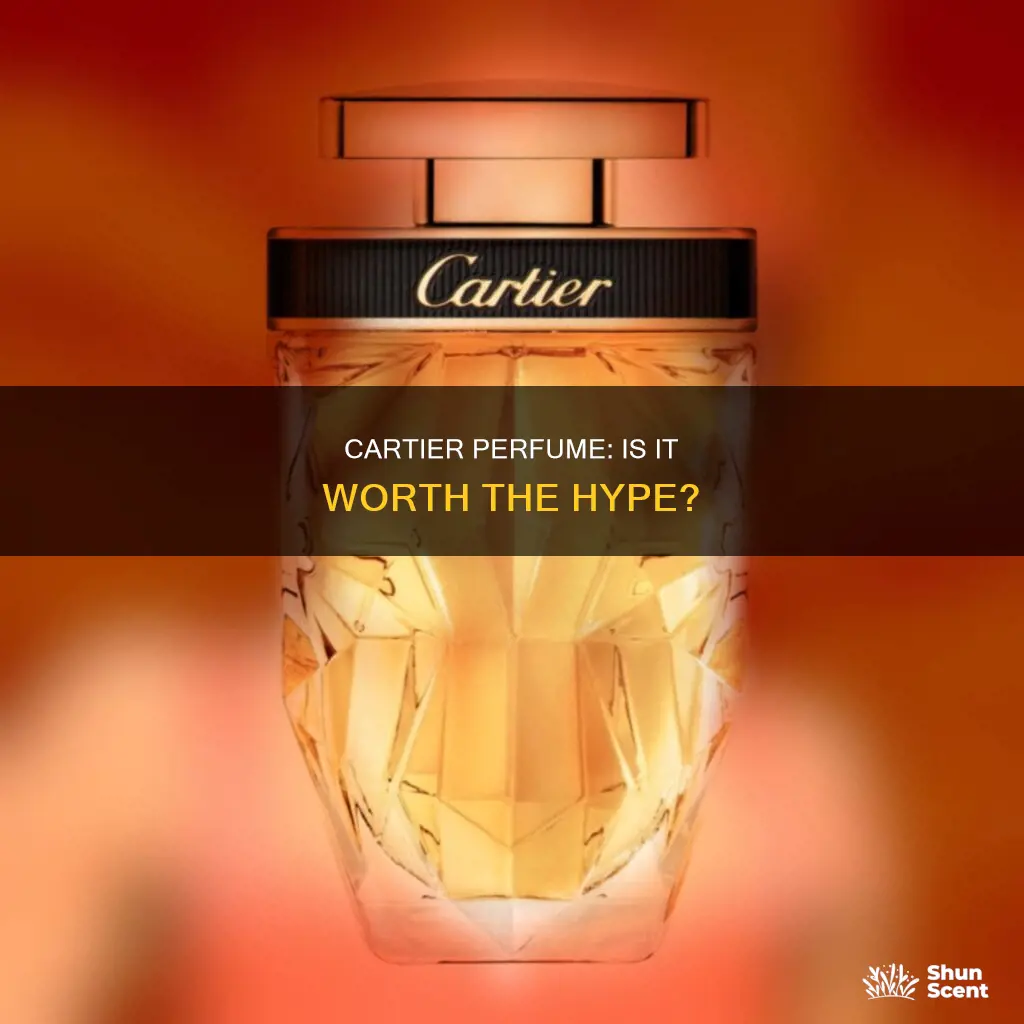 does cartier perfume smell good