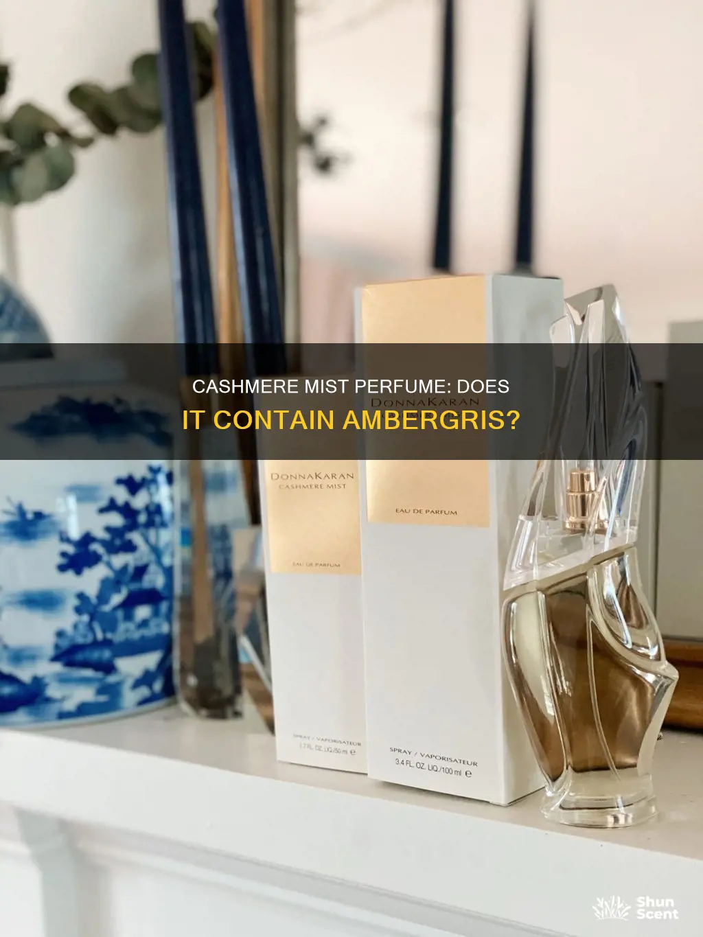 does cashmere mist perfume contain ambergris
