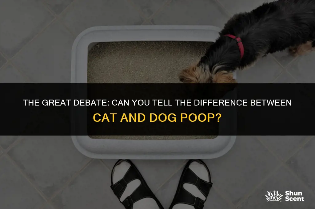 does cat and dog shit smell tue same