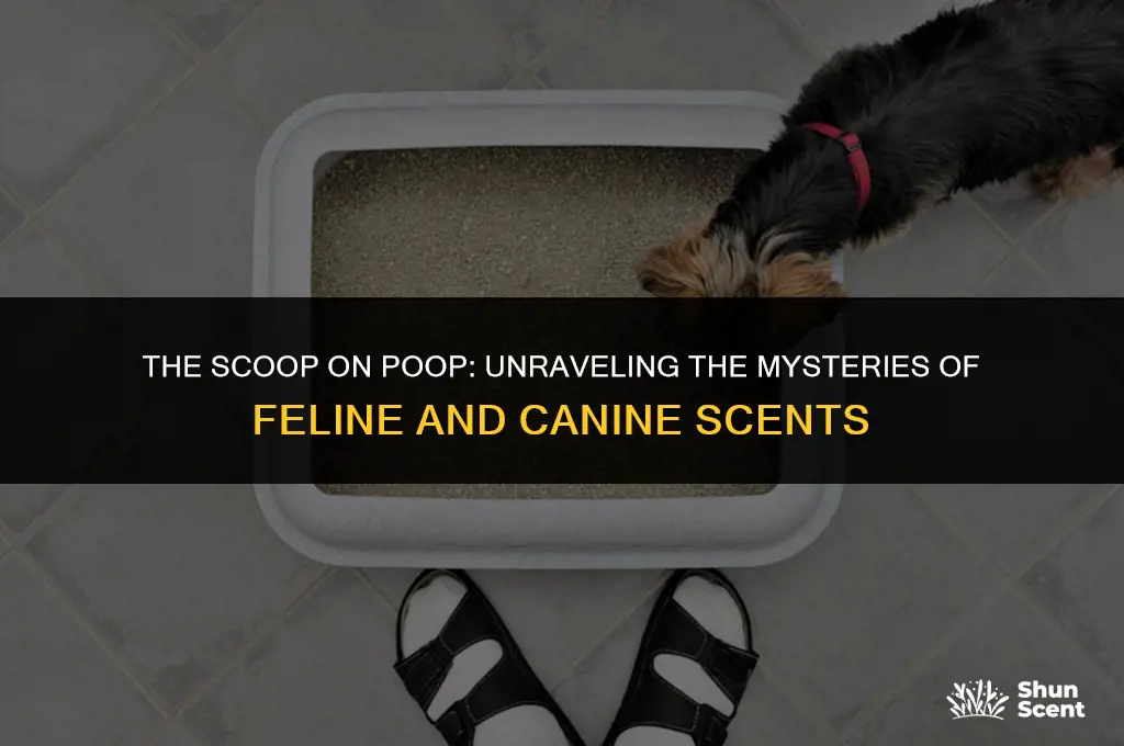 does cat poop smell different thsn dog poop