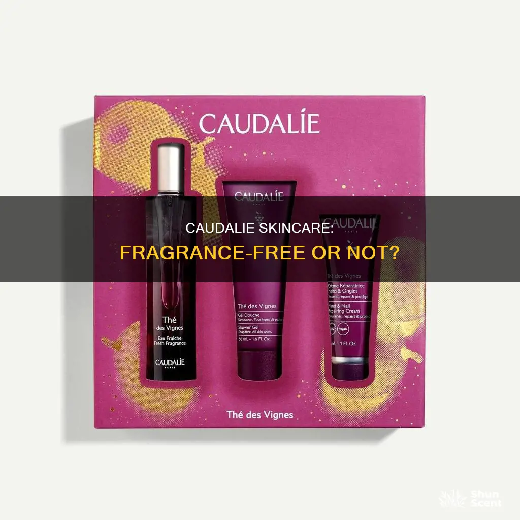 does caudalie use fragrance