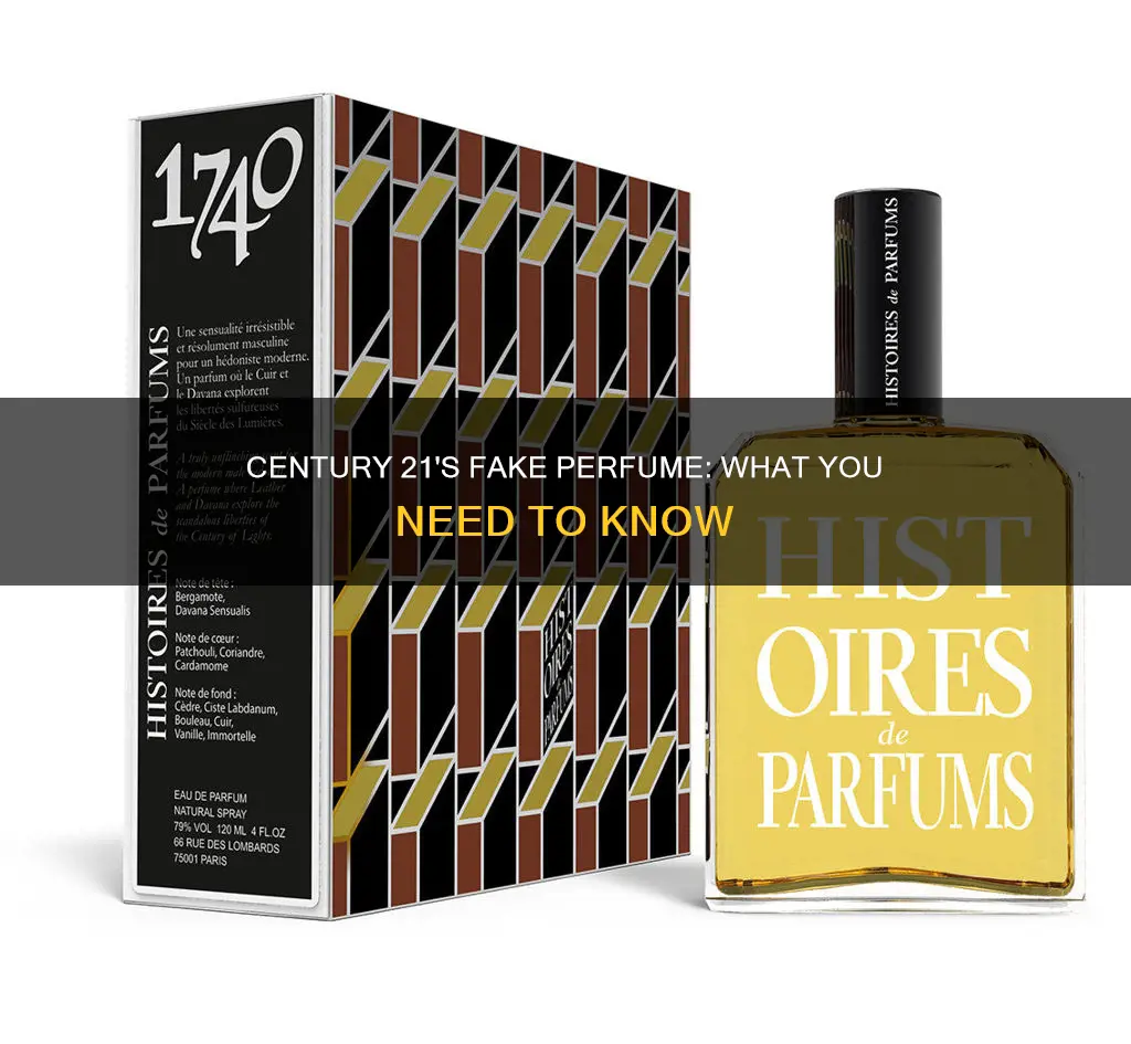 does century 21 sell fake perfume