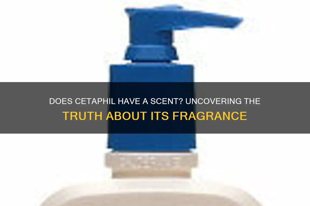 does cetaphil have a scent