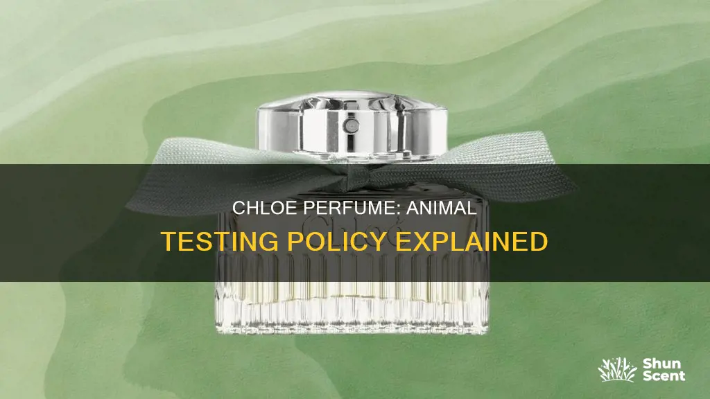 does chloe perfume test on animals