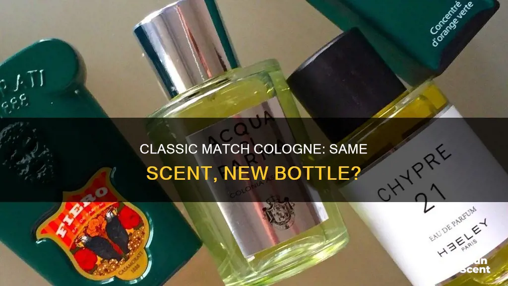 does classic match cologne smell like the original