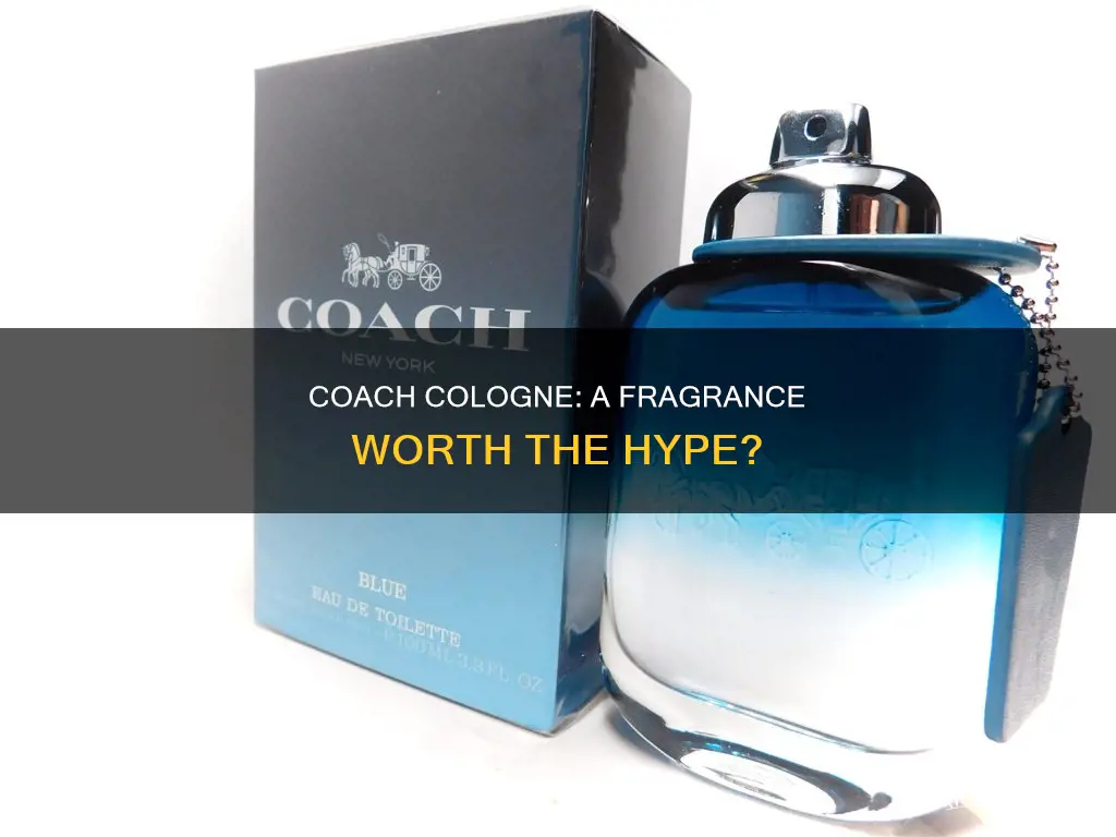 does coach cologne smell good