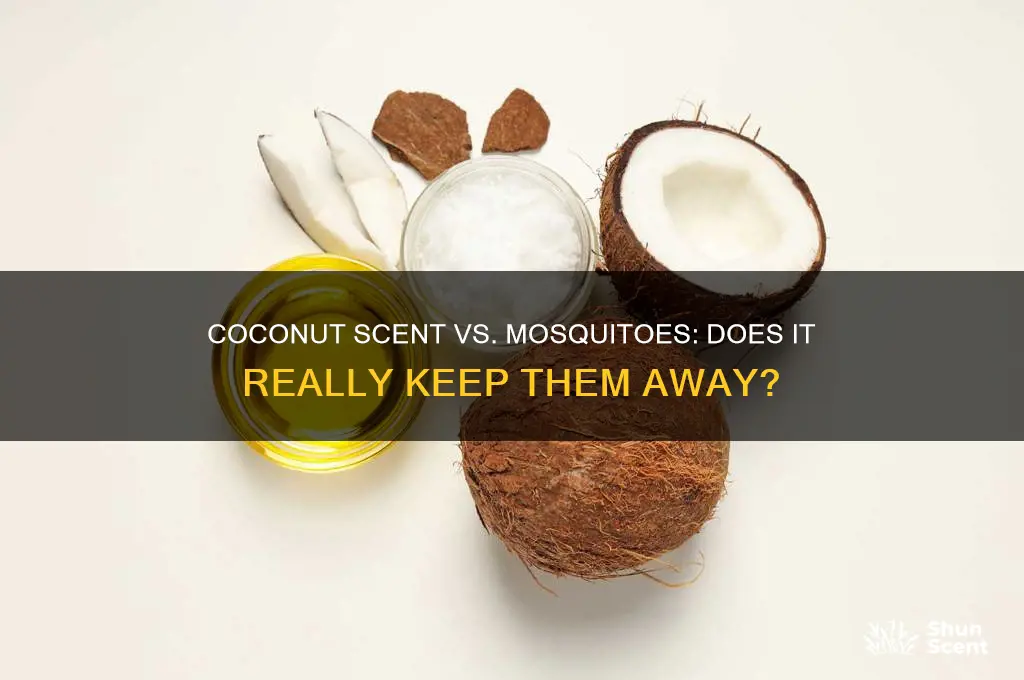 does coconut scent repel mosquitoes