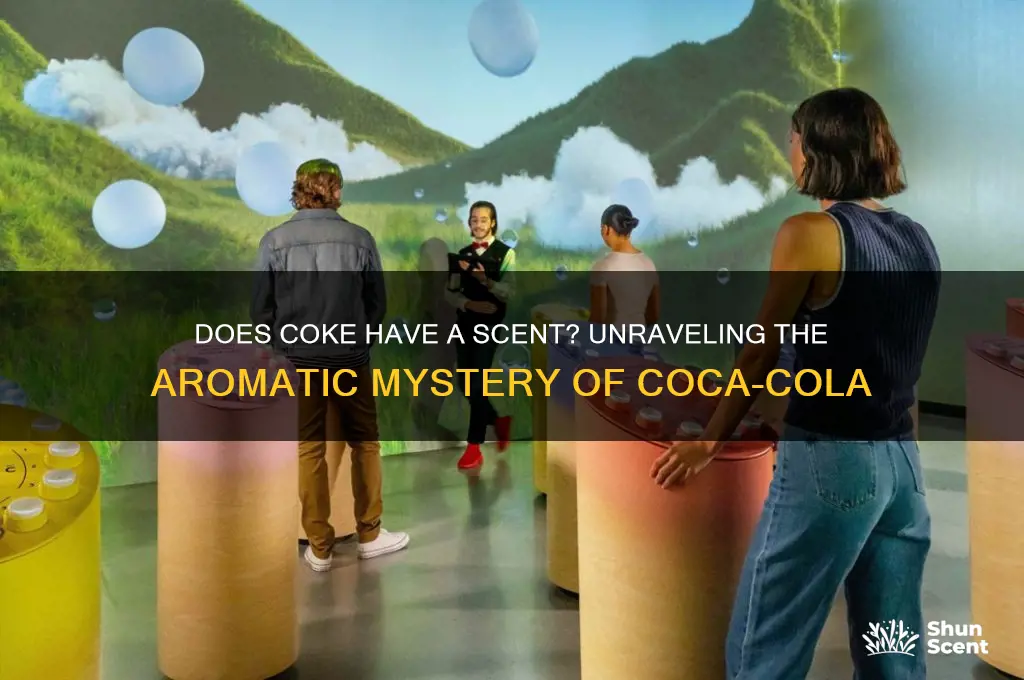 does coke have a scent
