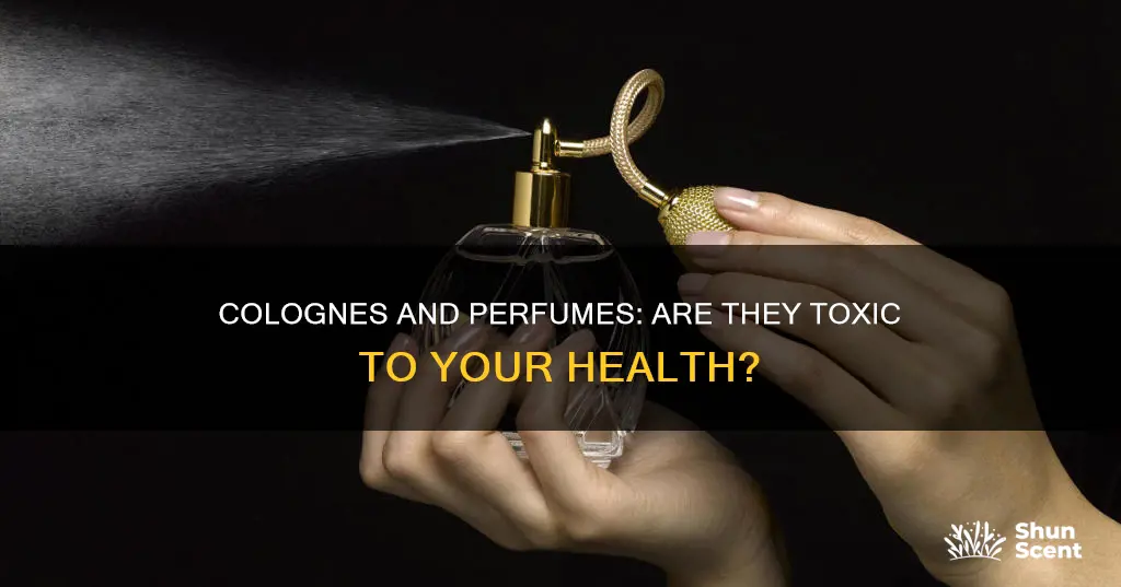 does cologne and perfume have toxins