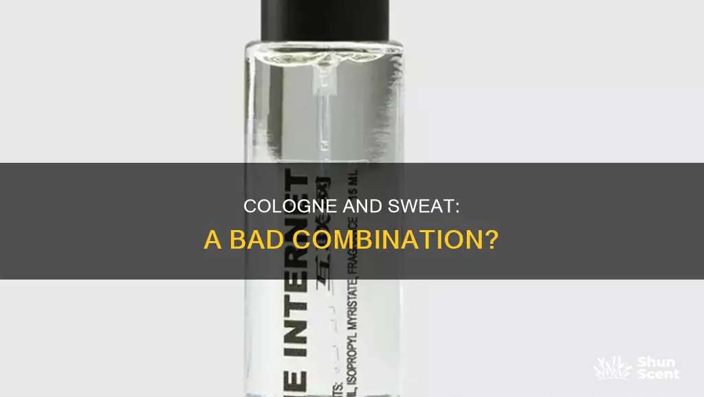 does cologne and sweat smell bad