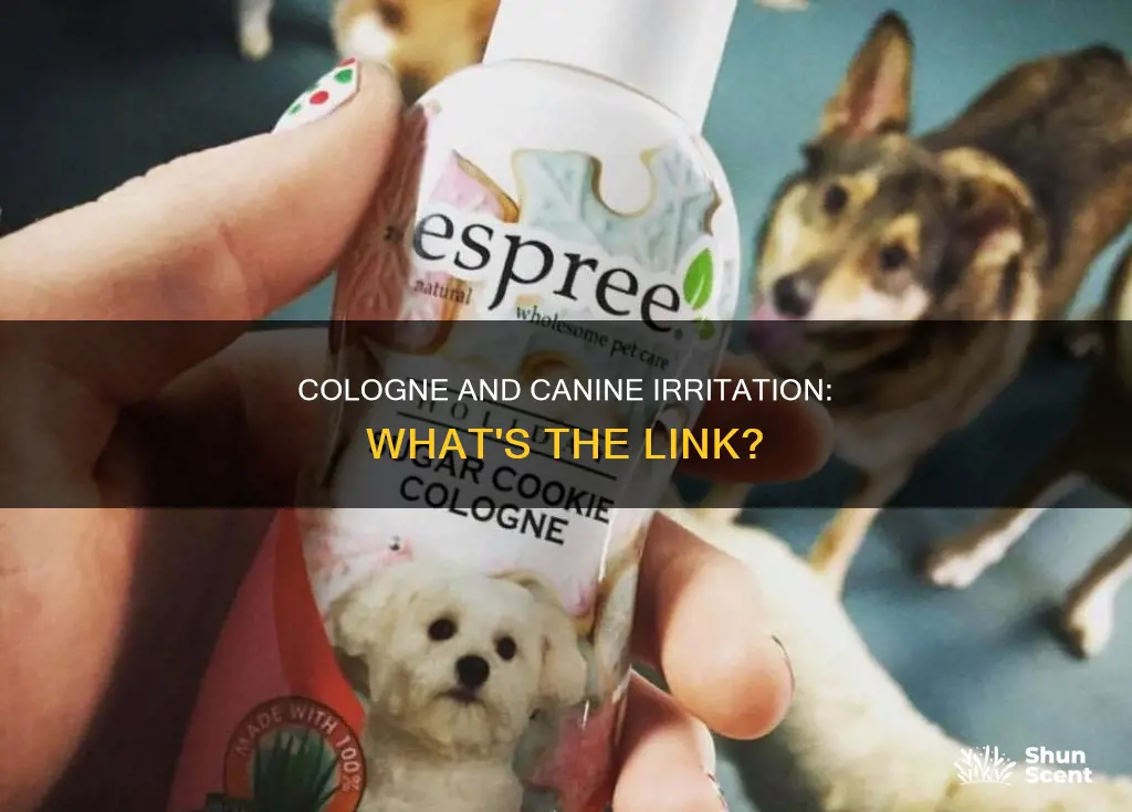 does cologne irritate dogs