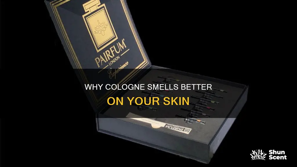 does cologne smell better on skin