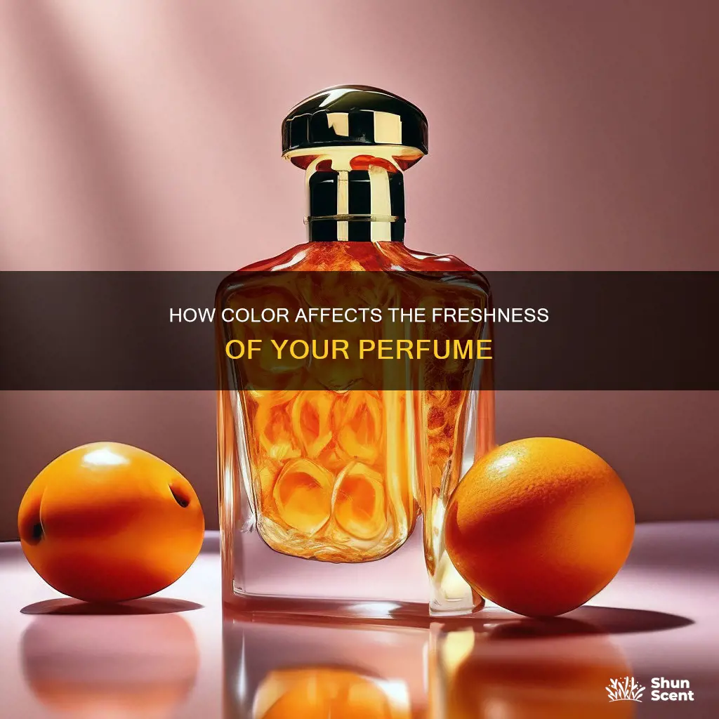 does color change how fresh your perfume is