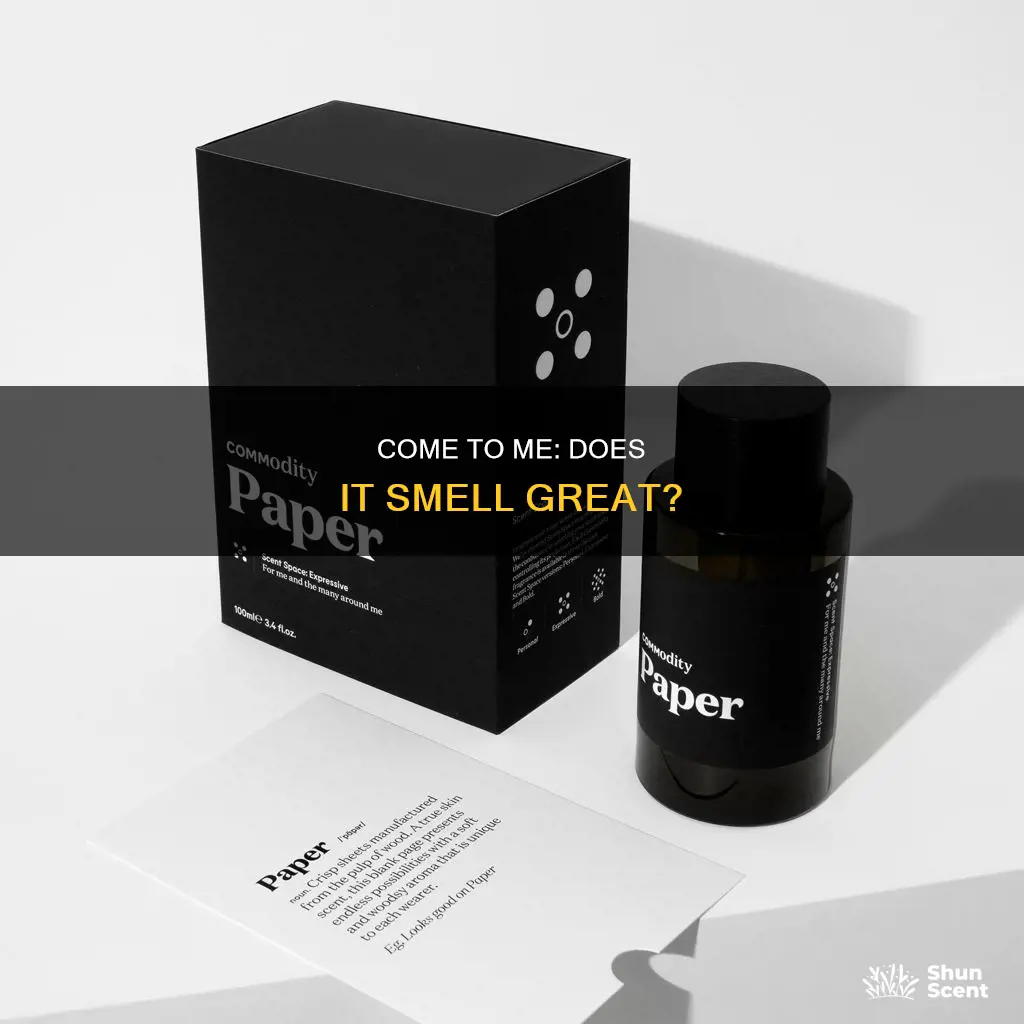 does come to me perfume smell great