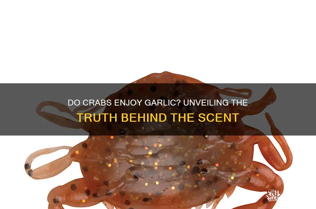 does crab like garlic scent