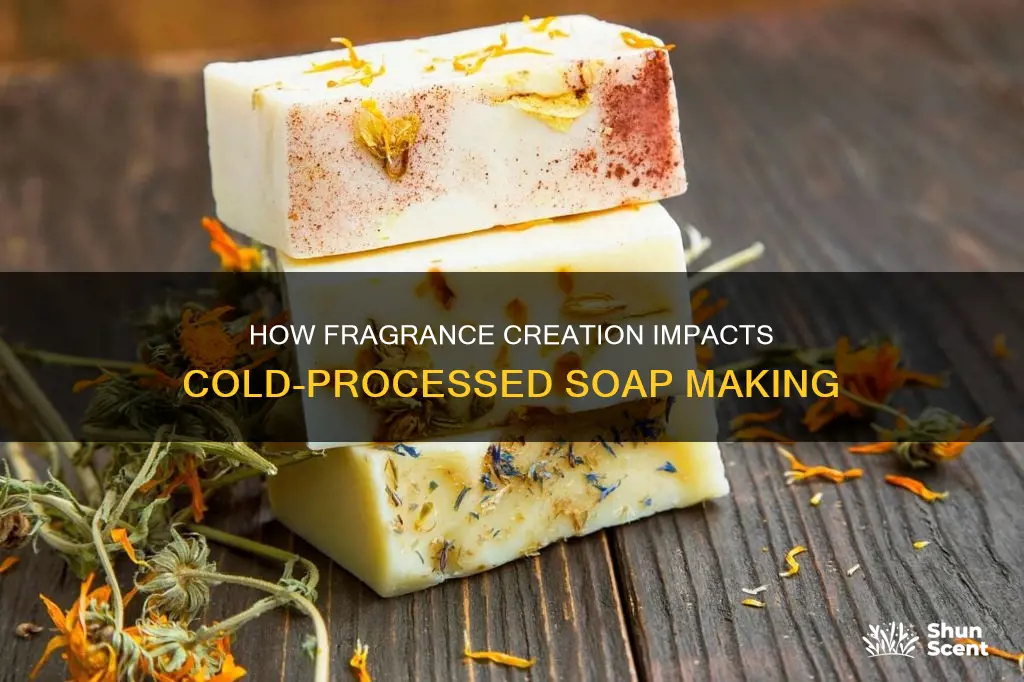 does creation fragrance accelerate in making cold processed soap