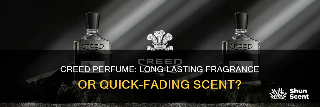 does creed perfume last long