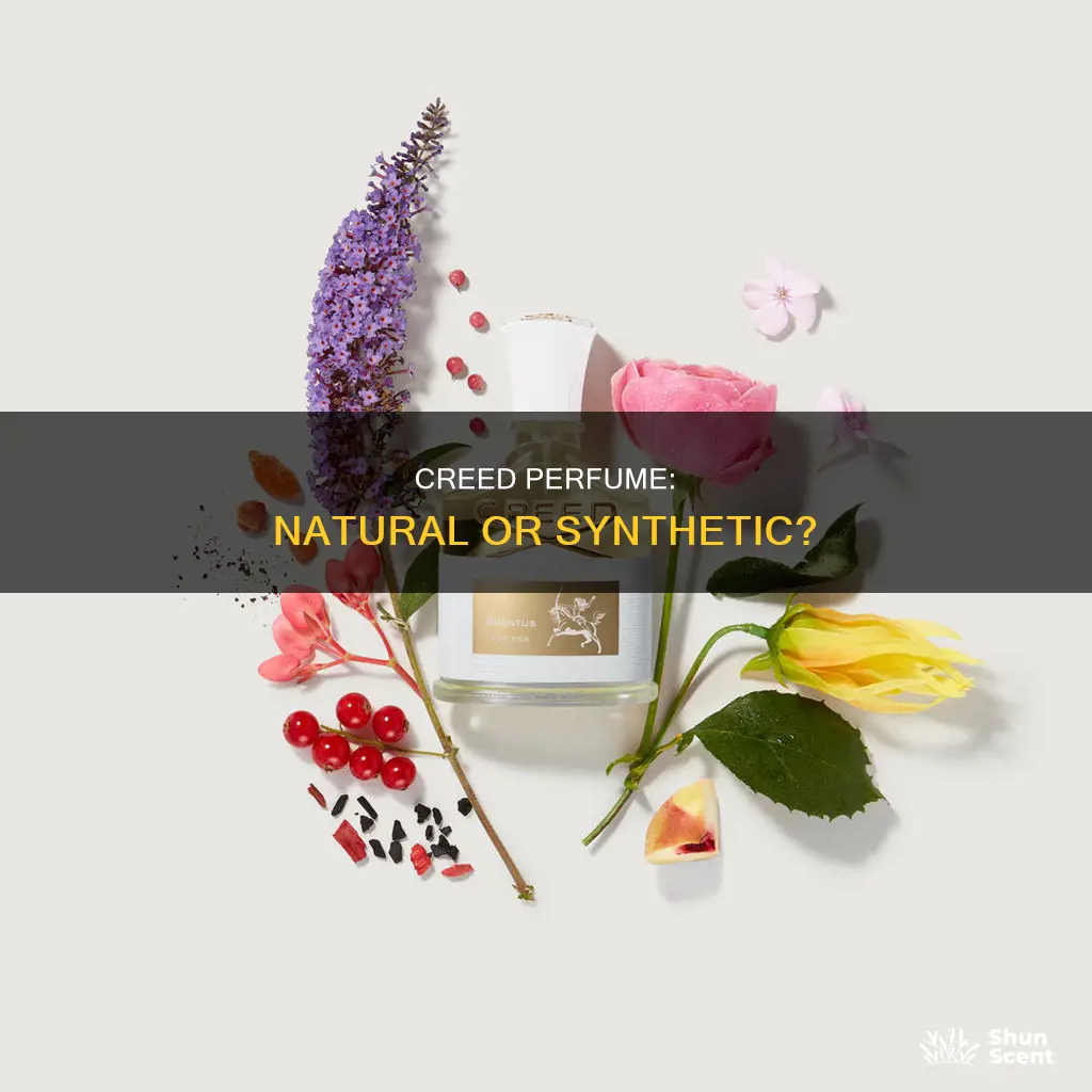 does creed perfume use natural ingredeints