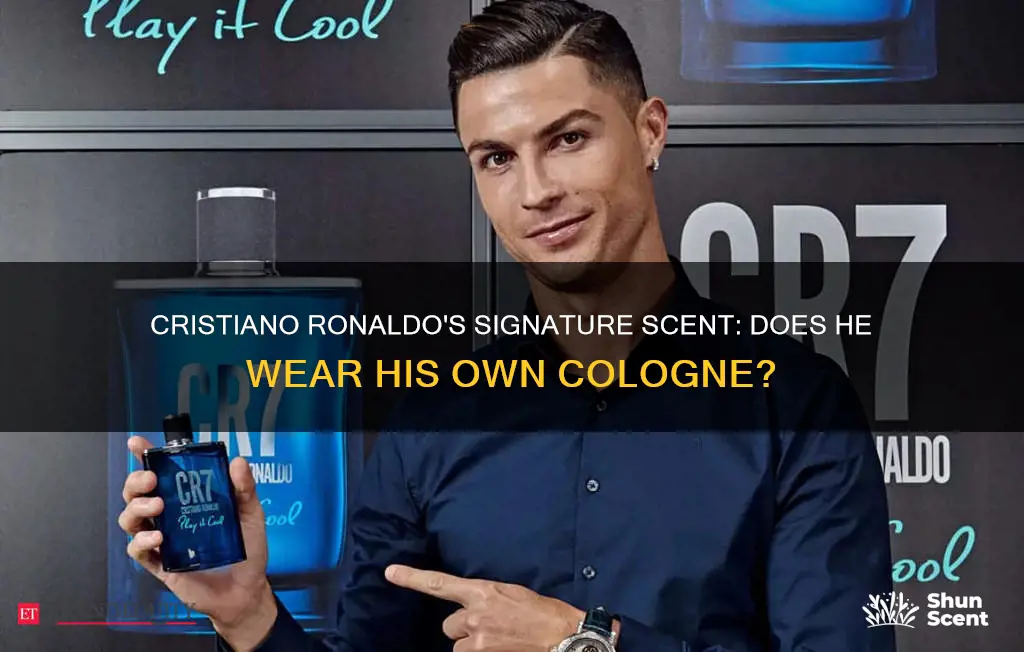 does cristiano ronaldo wear his own cologne