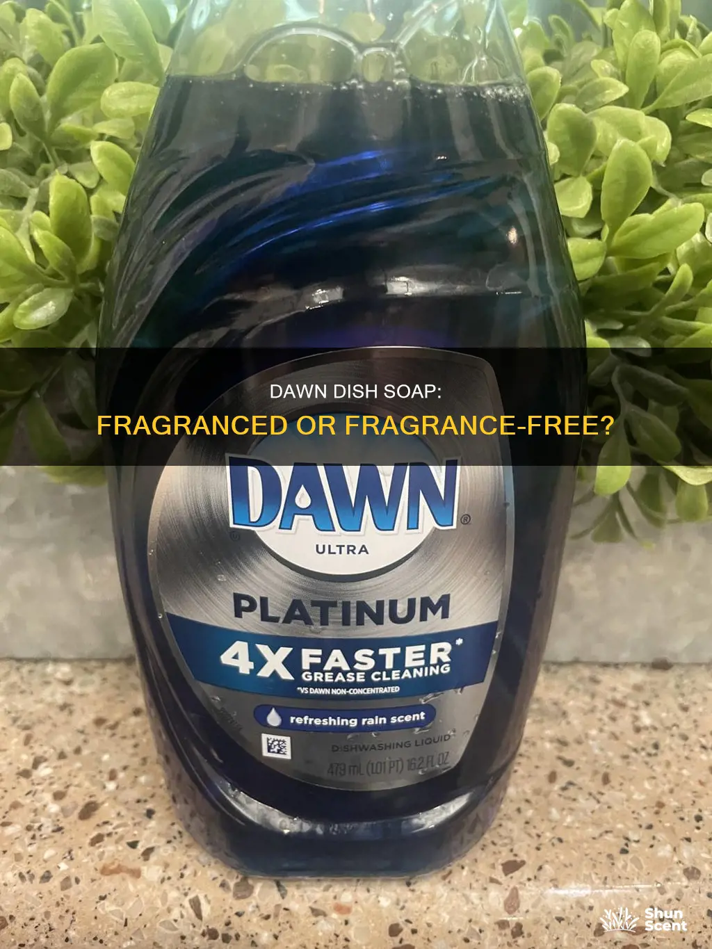 does dawn dish soap have fragrance