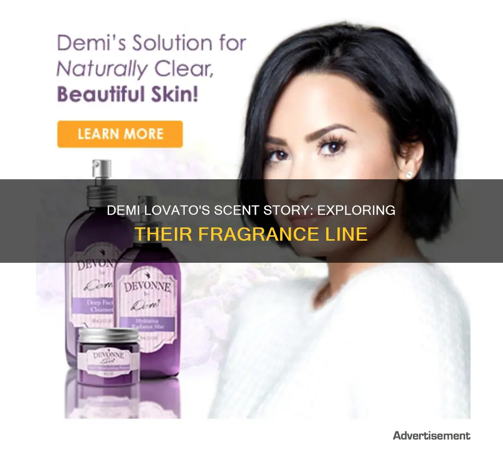 does demi lovato have a perfume