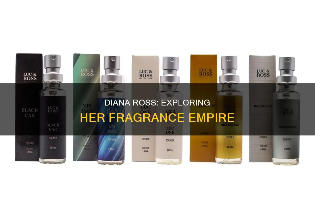 does diana ross have a perfume line