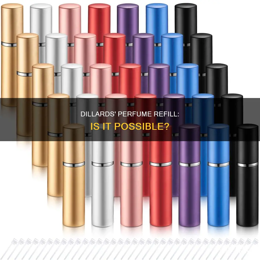 does dillards refill perfume