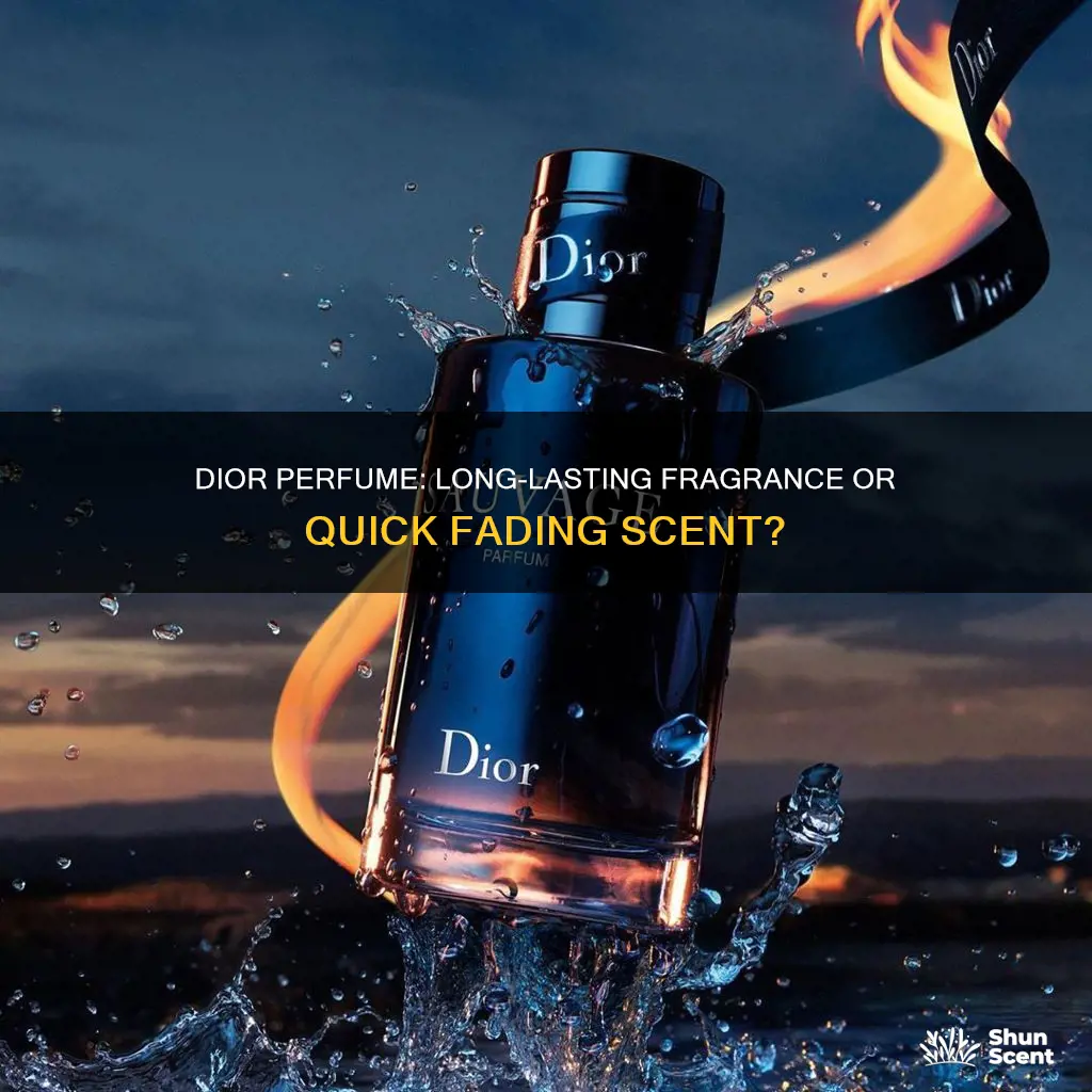 does dior perfume last long